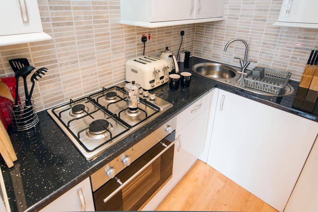לונדון Kings Cross Apartment חדר תמונה