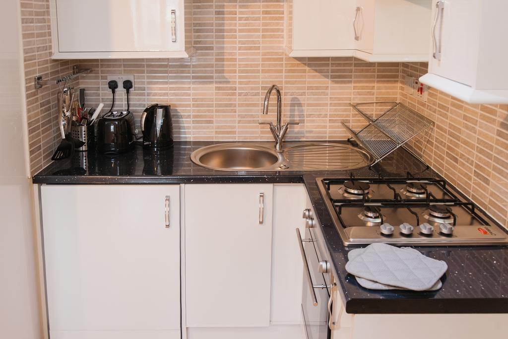 לונדון Kings Cross Apartment חדר תמונה